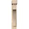 Ekena Millwork Westlake Block Rough Sawn Bracket w/ Offset Brace, Douglas Fir, 6"W x 22"D x 34"H BKT0604X22X34WTL05RDF - alternate 2